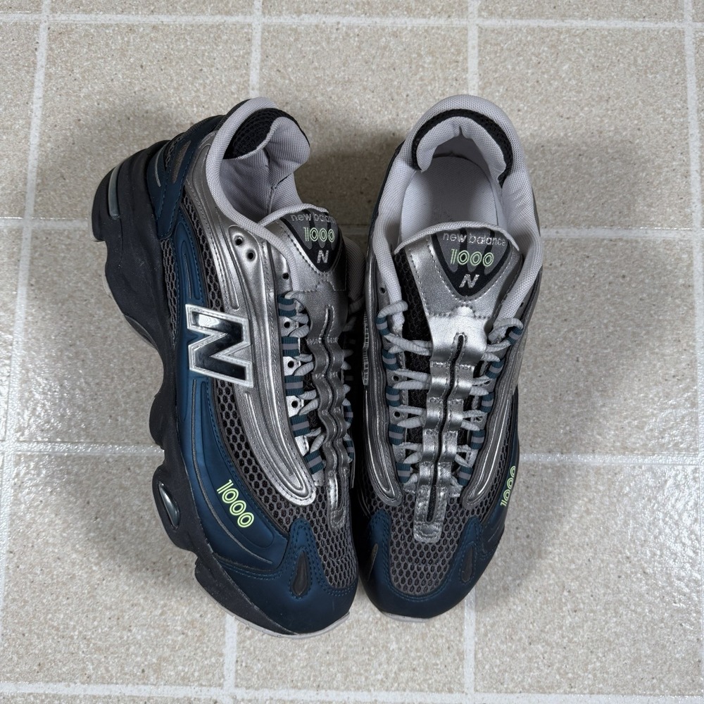 New Balance 1000 Sneaker Deep Ocean Silver M1000S - Size US 9.5